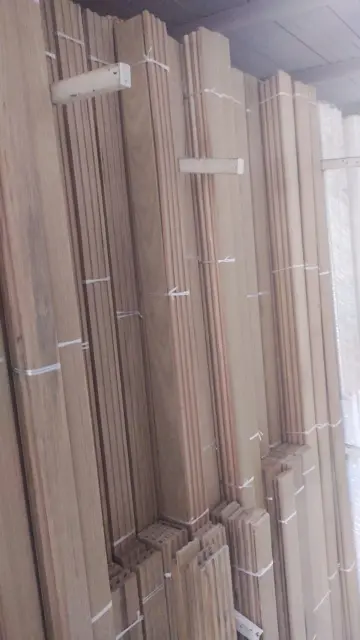Guarnição de porta de madeira 7cm preço