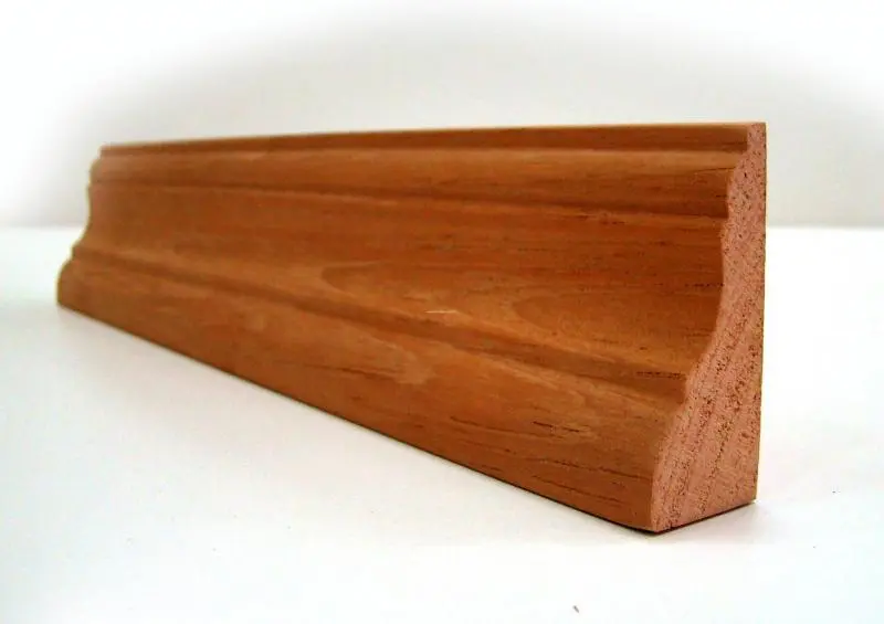 Rodapé de madeira 7cm preço